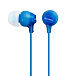 - рис.0 Наушники внутриканальные Sony MDR-EX15LP Blue - рис.0