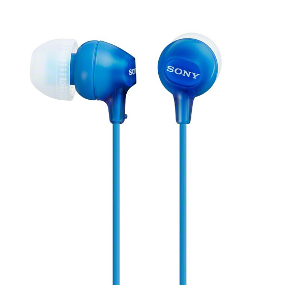 Наушники внутриканальные Sony MDR-EX15LP Blue - рис.0