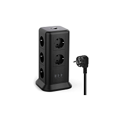 Сетевой фильтр Tessan TPS01-DE Black