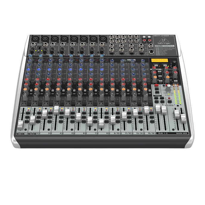 Микшерный пульт Behringer Xenyx QX2222USB Grey - рис.0