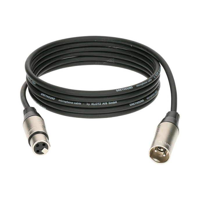 Кабель KLOTZ GRG1FM00.5 Greyhound XLR 0.5m - рис.0