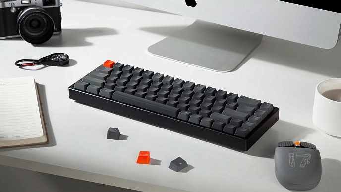 Клавиатура Keychron K6-W1 Gateron G Pro Brown Switch - рис.3