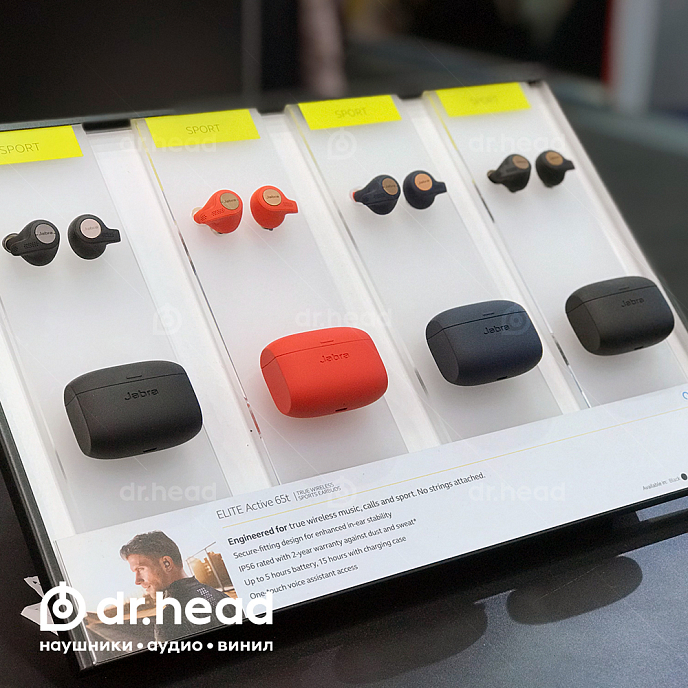Беспроводные наушники Jabra Elite Active 65t red - рис.5