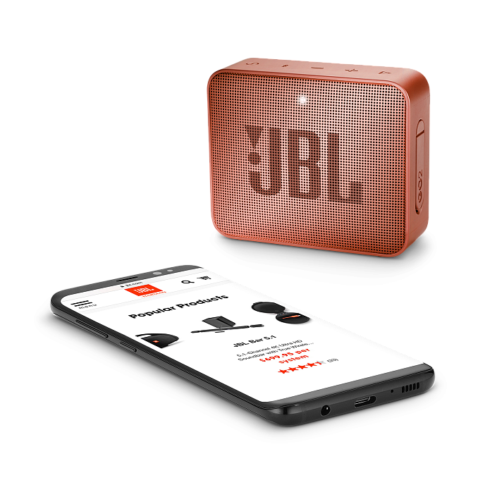 Портативная колонка JBL GO 2 Cinnamon - рис.4