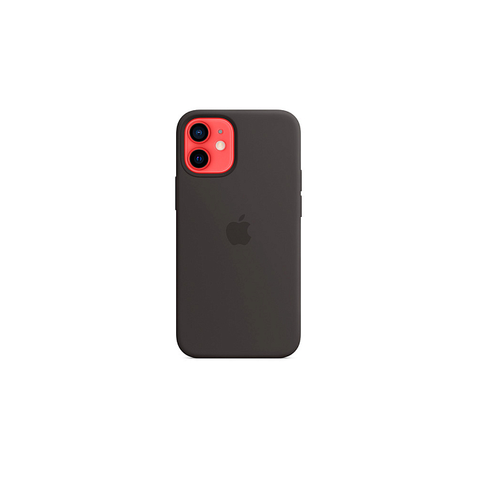 Чехол для смартфонов Apple iPhone 12 mini Silicone Case with MagSafe Black - рис.2