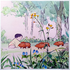 Пластинка Joe Hisaishi – The Tale of the Princess Kaguya LP Translucent Pink