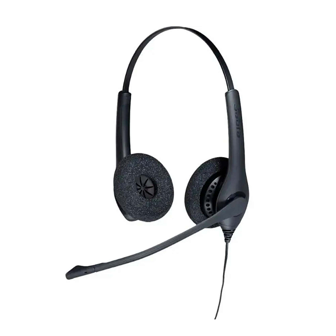 Гарнитура для call-центров Jabra BIZ 1500 USB Duo Black - рис.0