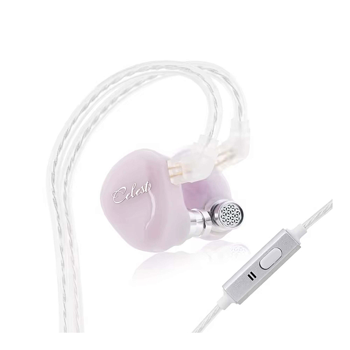 Наушники внутриканальные Celest Rue with mic Purple - рис.0