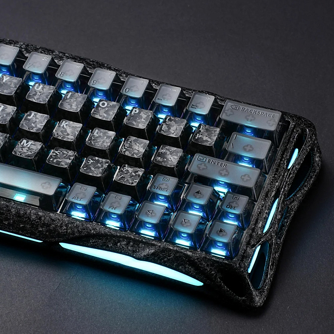 Клавиатура Gravastar Mercury V60Pro CF BLK RU Cyberfrost Black - рис.1