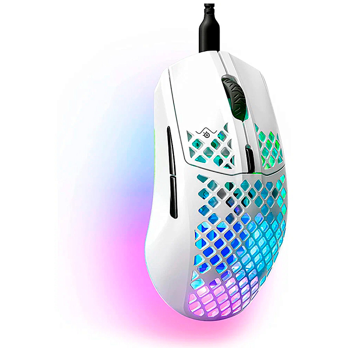 Мышь SteelSeries Aerox 3 Wired 2022 Snow - рис.5