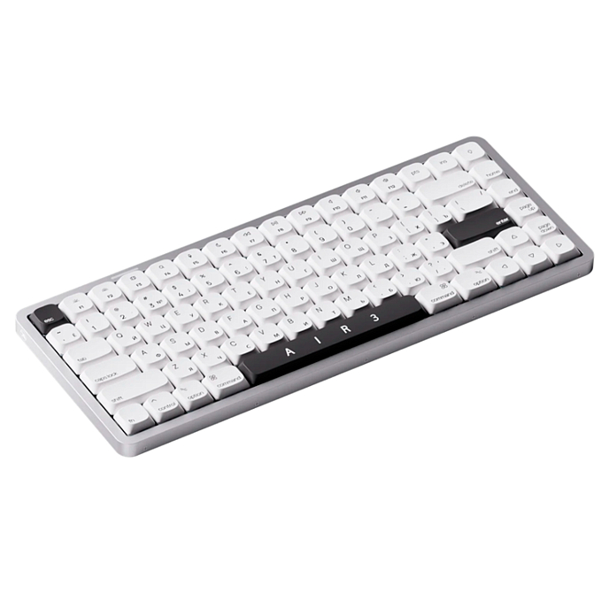 Клавиатура xGhost AIR 3 Kailh Winter Mini Switch (Silent Tactile) White - рис.2