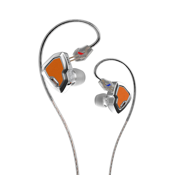 Наушники внутриканальные Hidizs MS2 Pro 4.4mm Orange - рис.0