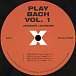 Виниловая пластинка Jacques Loussier; Christian Garros; Pierre Michelot - Play Bach No.1 - рис.2