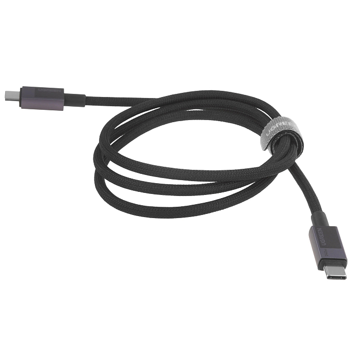 Кабель Ugreen L513 USB-C - USB-C 240W Black 1m - рис.1