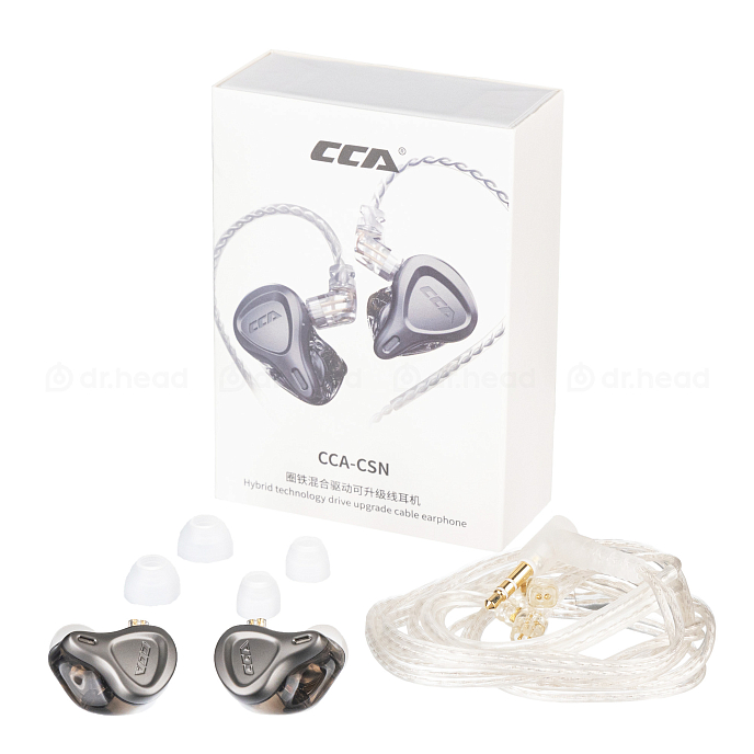 Наушники внутриканальные CCA CSN Grey Without Mic - рис.5
