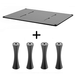 Стойка для Hi-Fi ddHiFi HS550 + SR70 x 4 Sand Black/Black