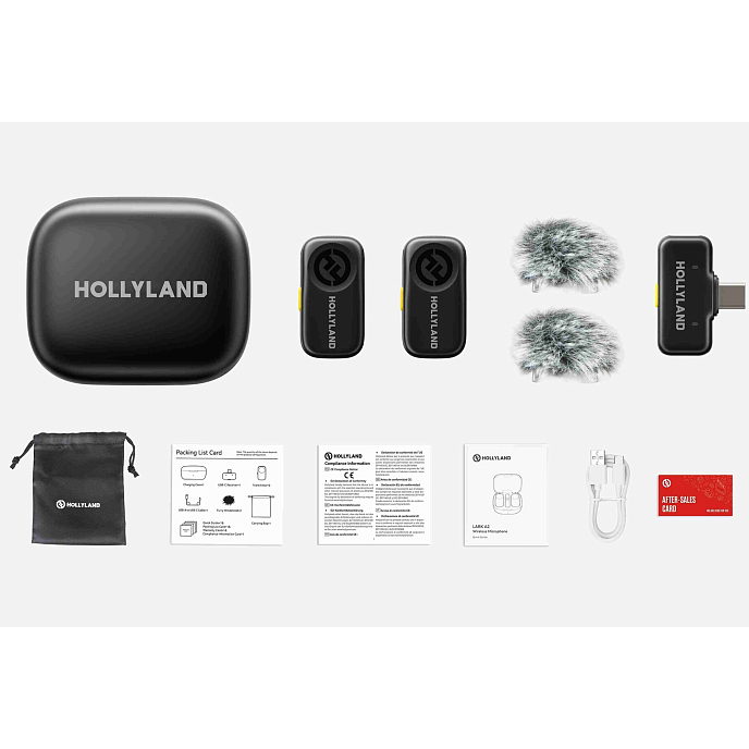 Радиосистема Hollyland Lark A2 Duo Space Gray - рис.1