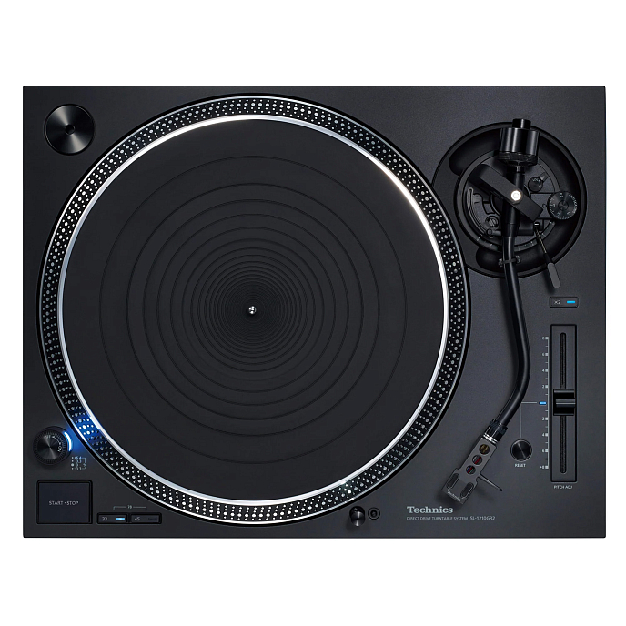 Проигрыватель винила Technics SL-1210GR2EK Black - рис.1