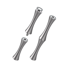 Стойка для Hi-Fi ddHiFi HS400 + SR85 x 4 Warm Gray/Silver