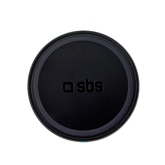 Беспроводная зарядка SBS 10W Wireless Charger Black - рис.0