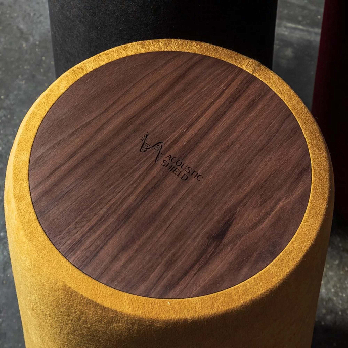 Акустический экран Acoustic Shield AS Tube Trap Burgundy 30x30x100cm - рис.4