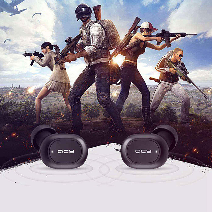 Беспроводные наушники QCY T2S Black - рис.6