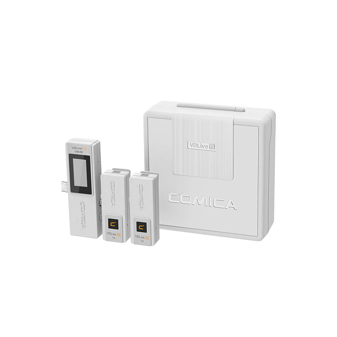 Микрофон беспроводной CoMica VDLive10 USB White - рис.1