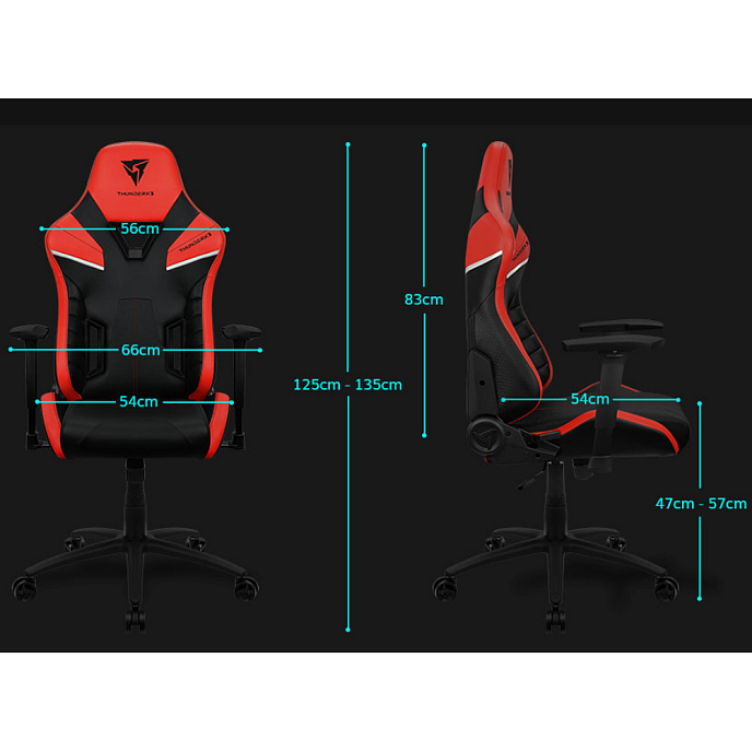 Компьютерное кресло ThunderX3 TC5 Ember Red - рис.14