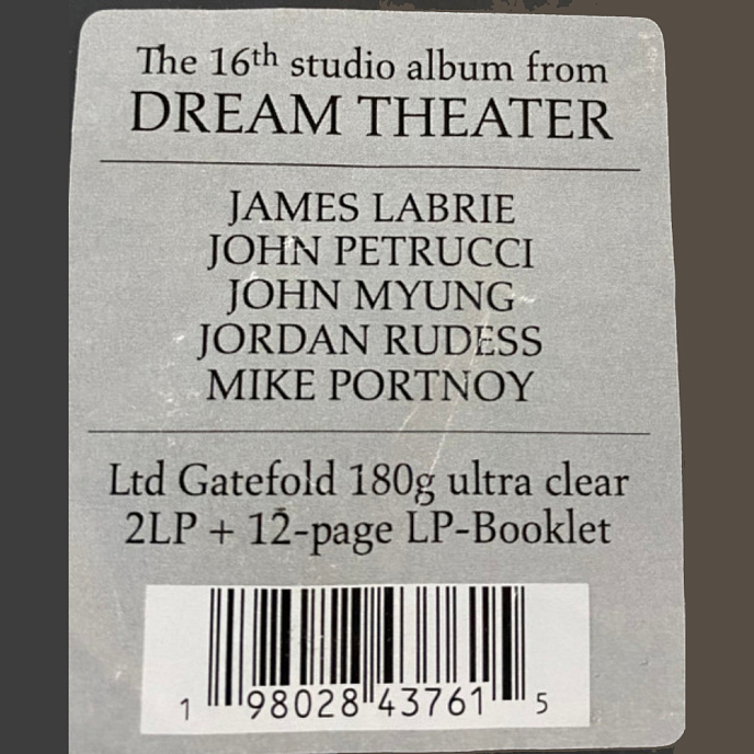 Виниловая пластинка Dream Theater - Parasomnia (coloured) 2 LP - рис.4