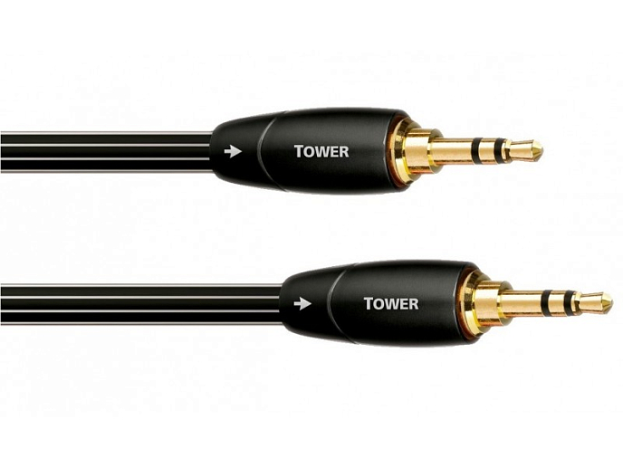 Кабель AudioQuest Tower 3.5M-3.5M 1.0 м - рис.1