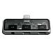 - рис.0 USB HUB Satechi Mobile XR Hub PD 100W With Audio Grey - рис.0