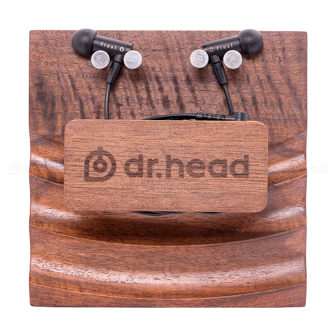 Подставка для наушников Dr.Head Under Wood IEM Stand Walnut - рис.11