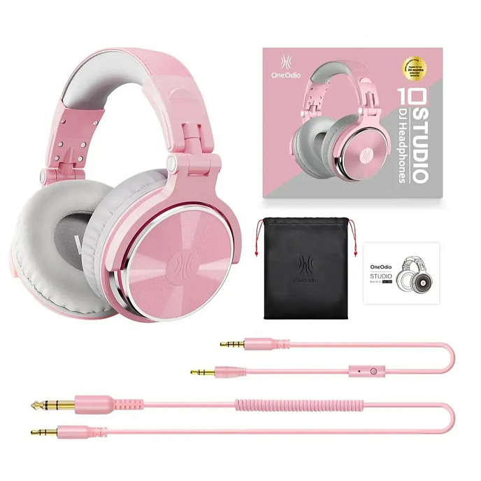 Наушники полноразмерные OneOdio Studio Pro 10 Pink - рис.2