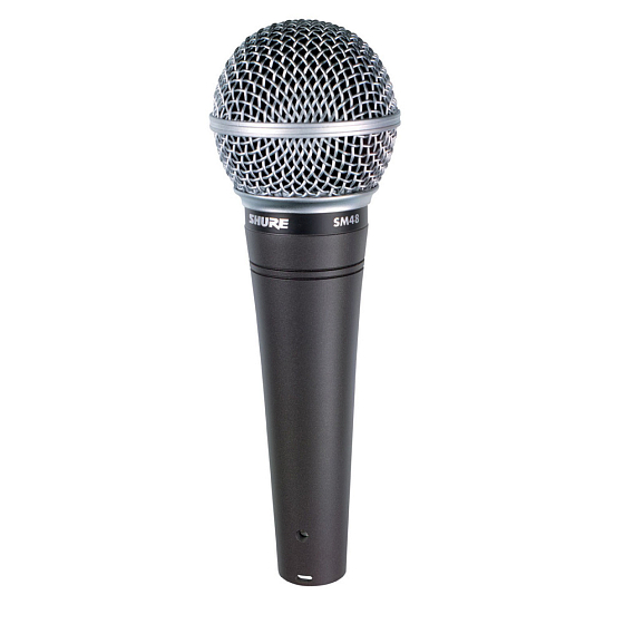 Микрофон вокальный Shure SM48-LC Black - рис.0