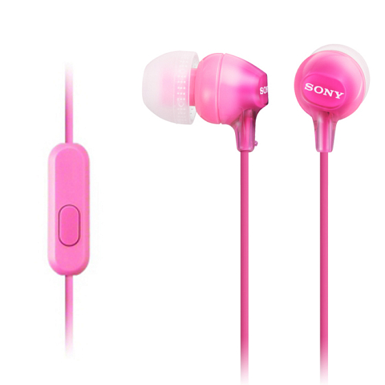 Наушники Sony MDR-EX15AP Pink - рис.0