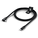 Кабель Satechi Right Angle PD USB-C - USB-C Black - рис.1
