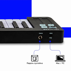 MIDI-клавиатура Arturia MicroLab 3 Black