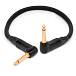 Кабель HeadMade Pro 6.3mm mono - 6.3mm mono Angled 0.15m - рис.1