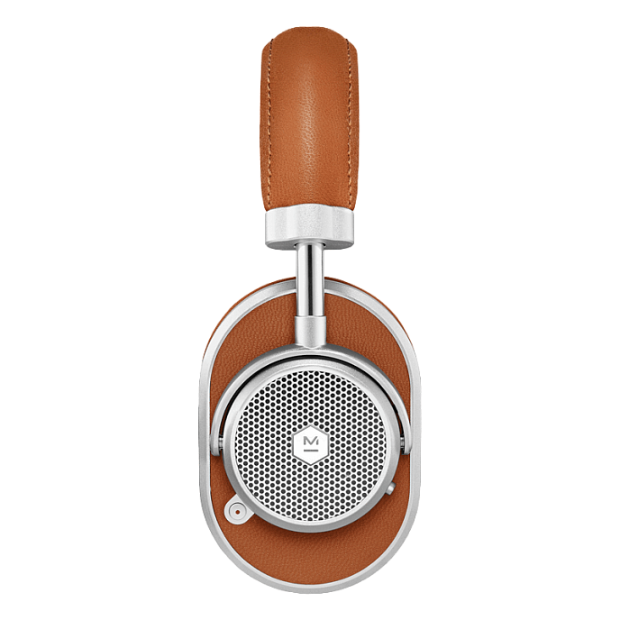 Беспроводные наушники MASTER&DYNAMIC MW65 Silver Metal / Brown Leather - рис.1