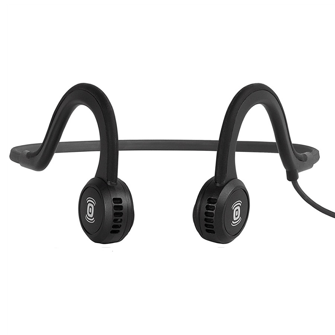 Наушники AfterShokz Sportz Titanium with mic Onyx Black - рис.1