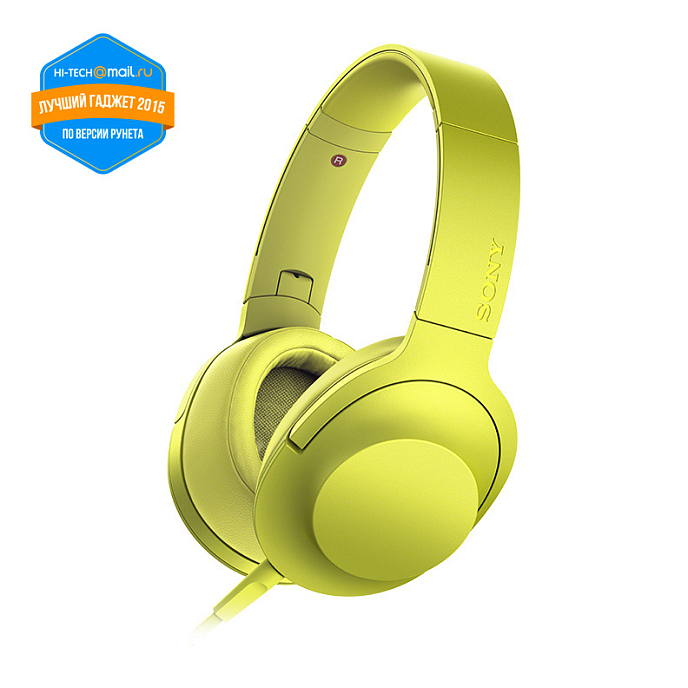Наушники SONY h.ear MDR-100AAP Yellow - рис.0