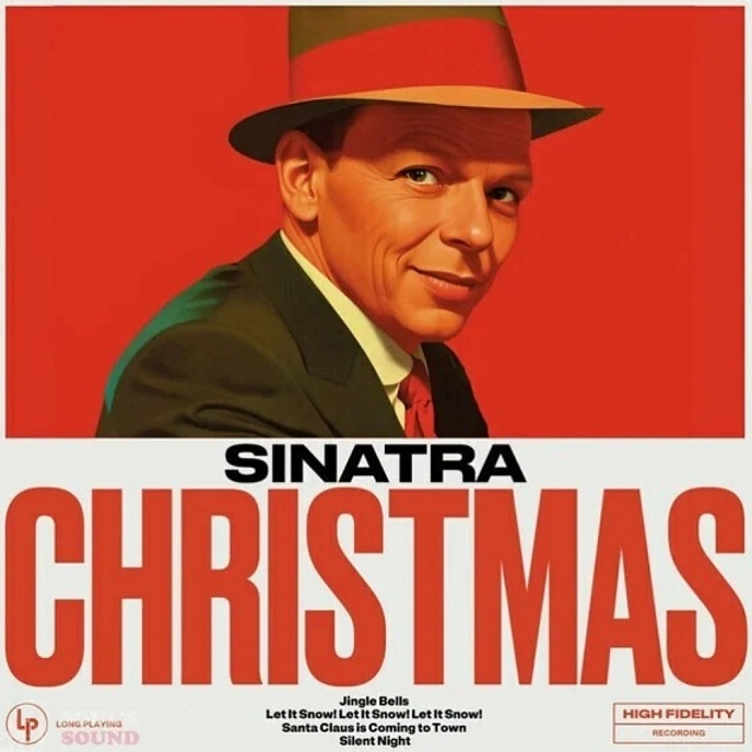 Виниловая пластинка Frank Sinatra - Christmas Sinatra (Crystal Clear Vinyl) LP - рис.0
