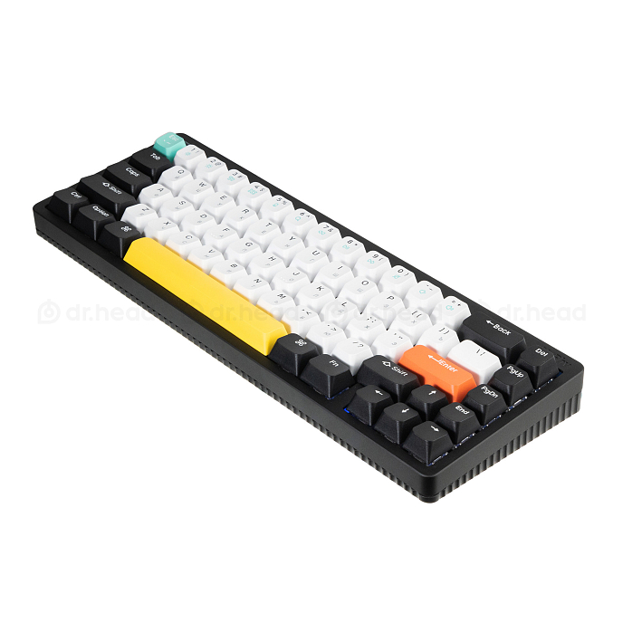 Клавиатура NuPhy Halo65 Baby Raccoon Matte Black - рис.7