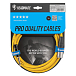 Кабель HeadMade Pro XLR-M - 6.3mm stereo Yellow 3m - рис.1