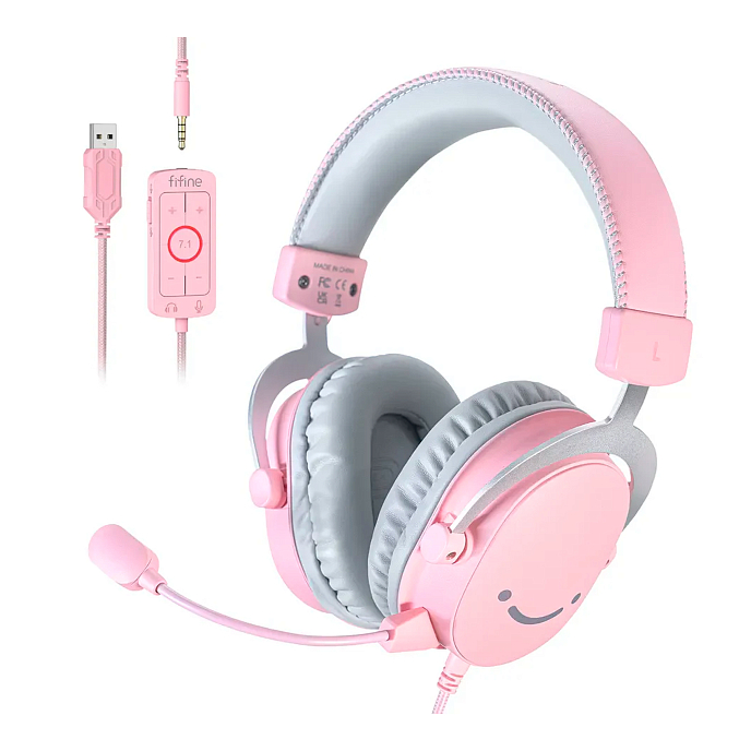 Игровая гарнитура Fifine H9 Pink - рис.1