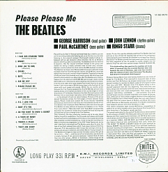 Виниловая пластинка BEATLES THE PLEASE PLEASE ME