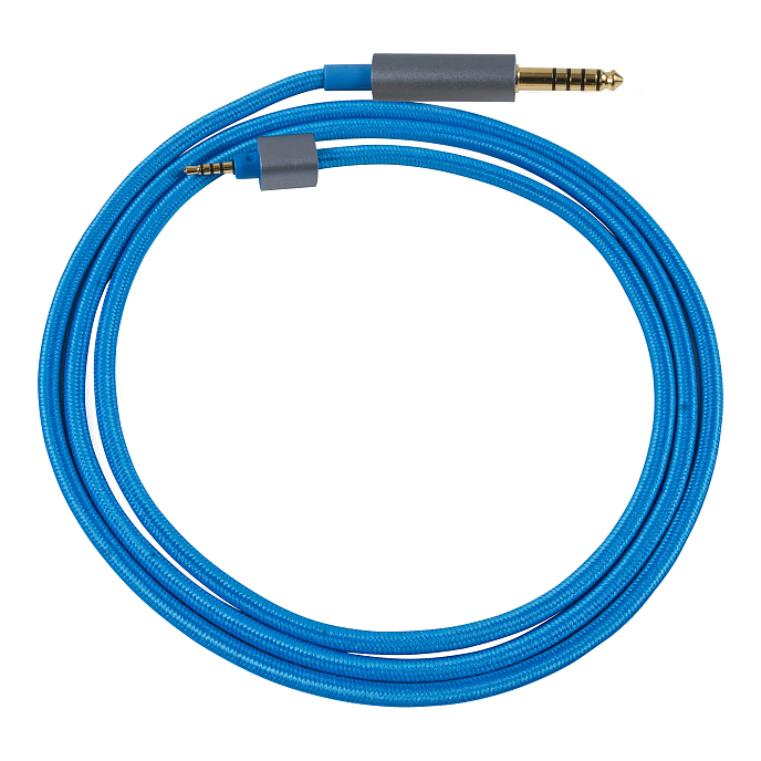 Кабель Dekoni Audio Presplit 4.4mm Balanced 64 Blue 1.6m - рис.0