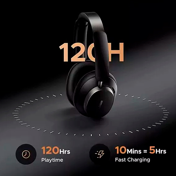 Беспроводные наушники UGREEN HP206 Studio Pro Black - рис.6