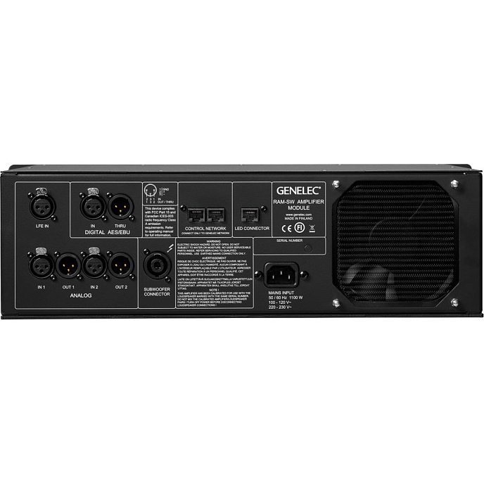 Сабвуфер Genelec 7382AP Black - рис.4