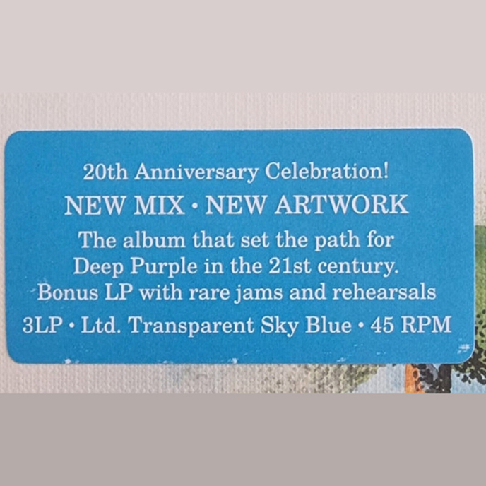 Пластинка Deep Purple Rapture Of The Deep (coloured) LP - рис.10